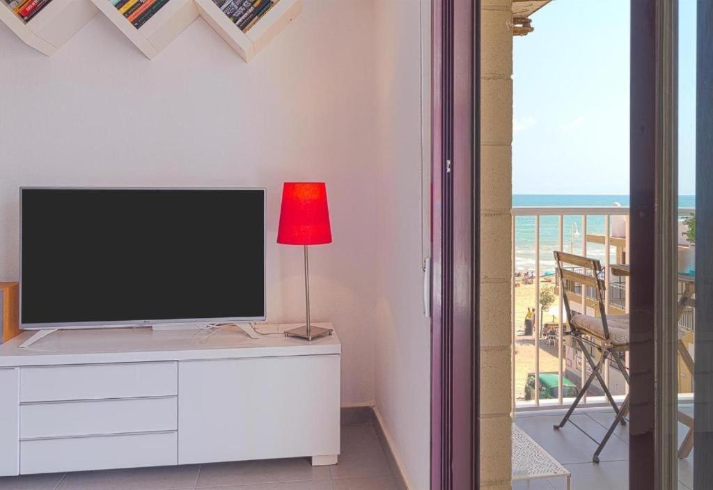 Seaview Modern Beach Apartment Guardamar del Segura Bagian luar foto