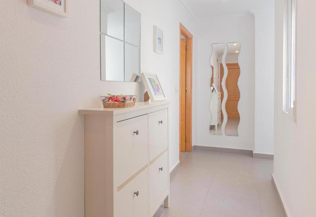 Seaview Modern Beach Apartment Guardamar del Segura Bagian luar foto